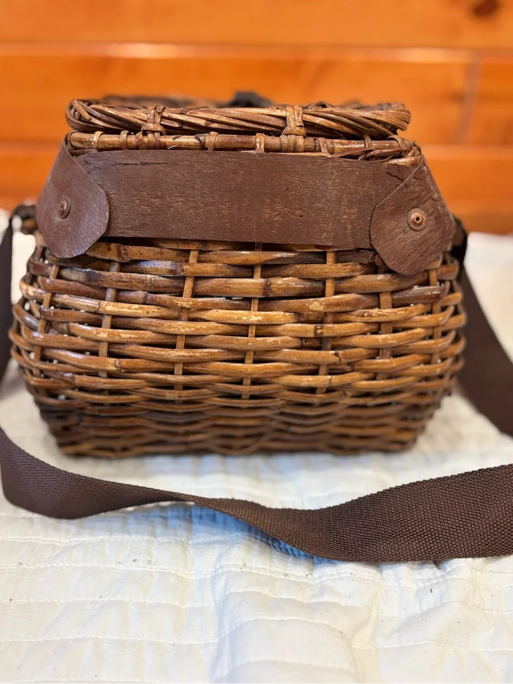 Vintage beautiful woven